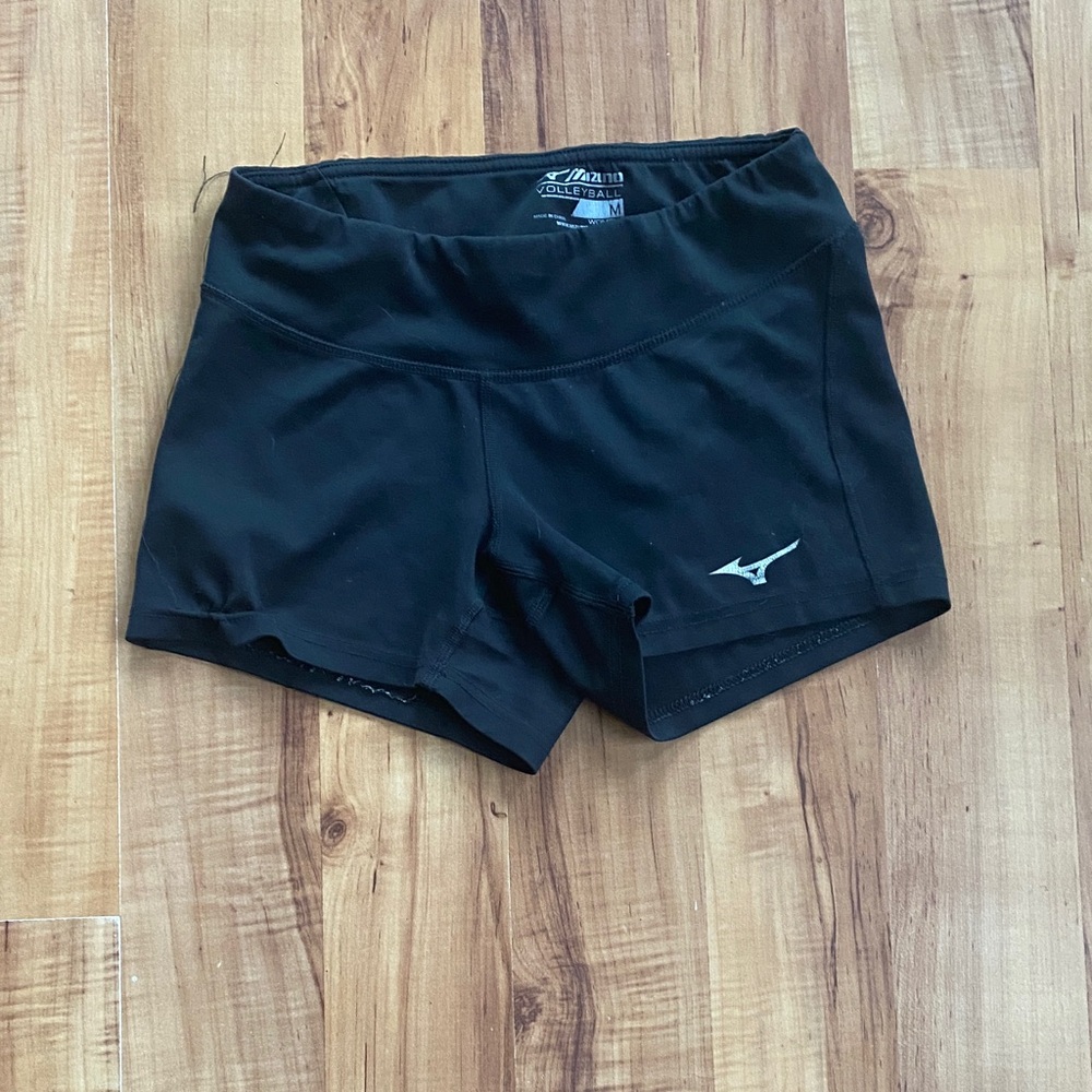 Mizuno Women's Black Athletic Shorts